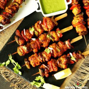 CHICKEN OR LAMB TIKKA
